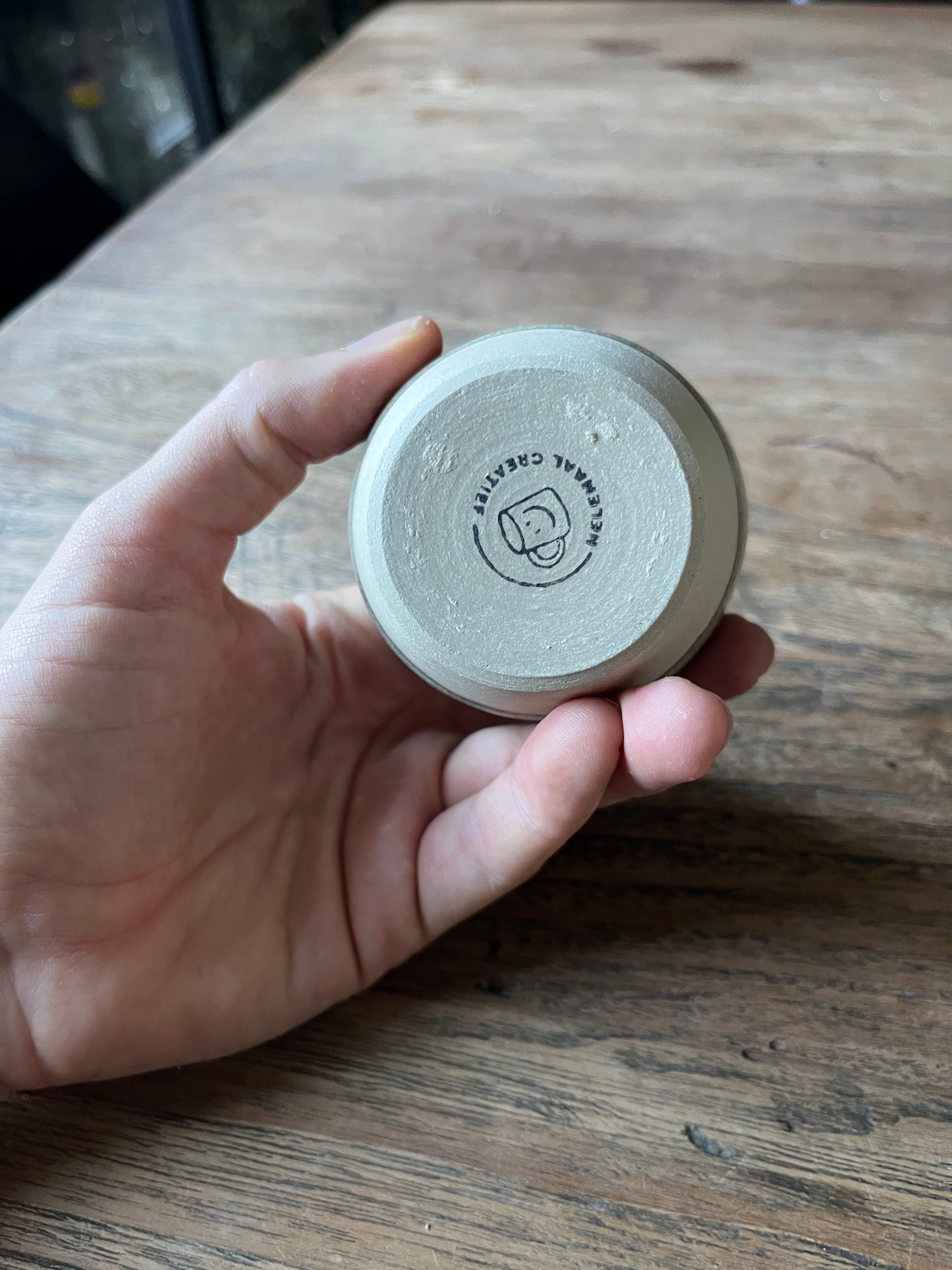 Koffiekopje grijs
