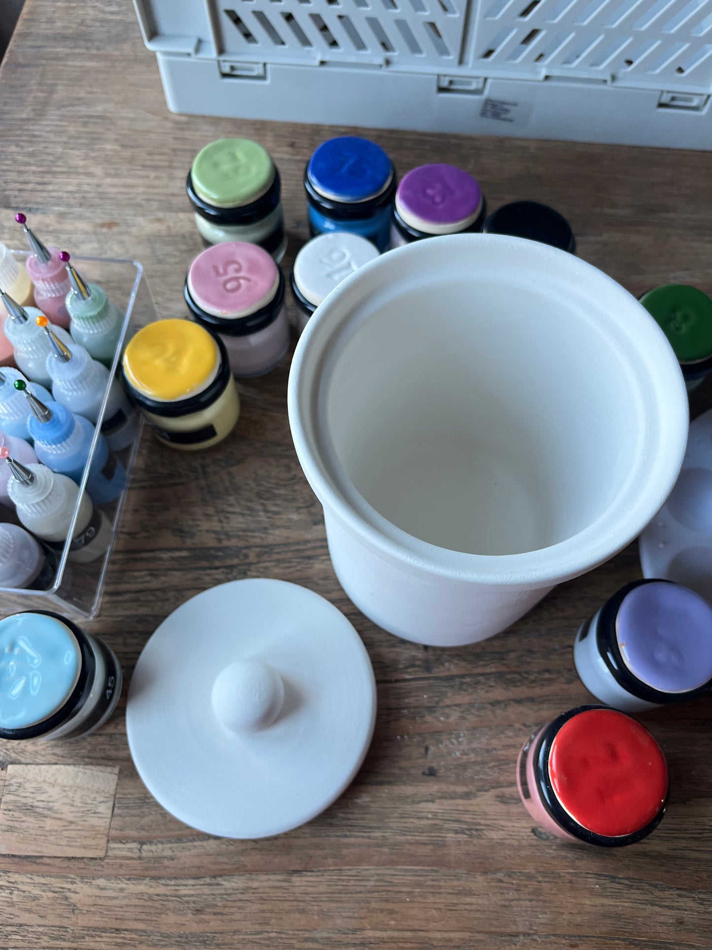 DIY pakket Voorraadpot middel h14cm