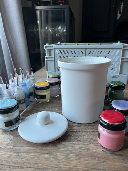 DIY pakket Voorraadpot middel h14cm