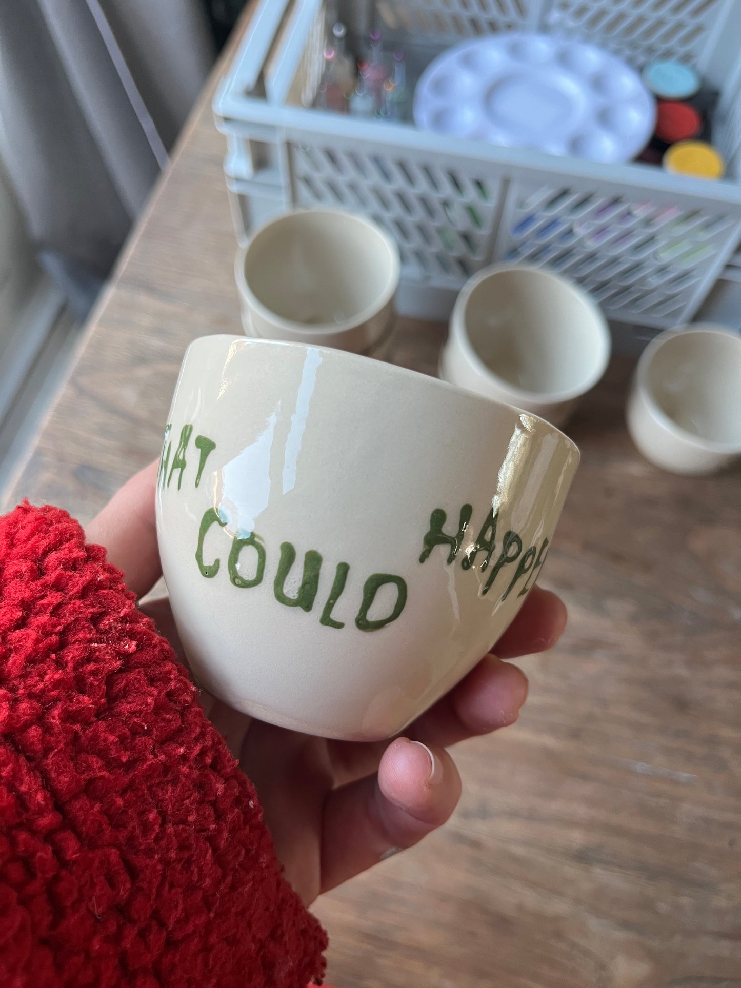 Kopje met quote - What's the best that could happen?
