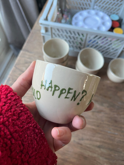 Kopje met quote - What's the best that could happen?