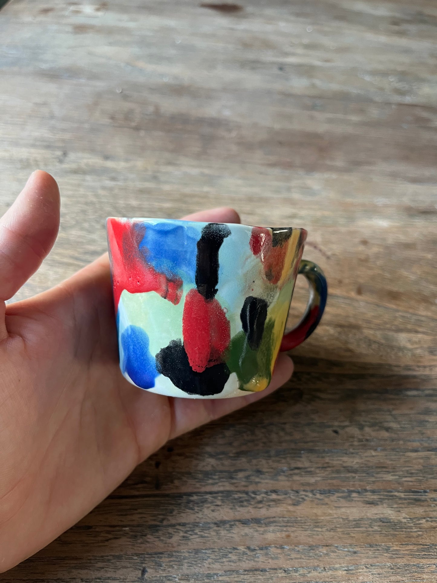 Kleurrijk koffiekopje #2