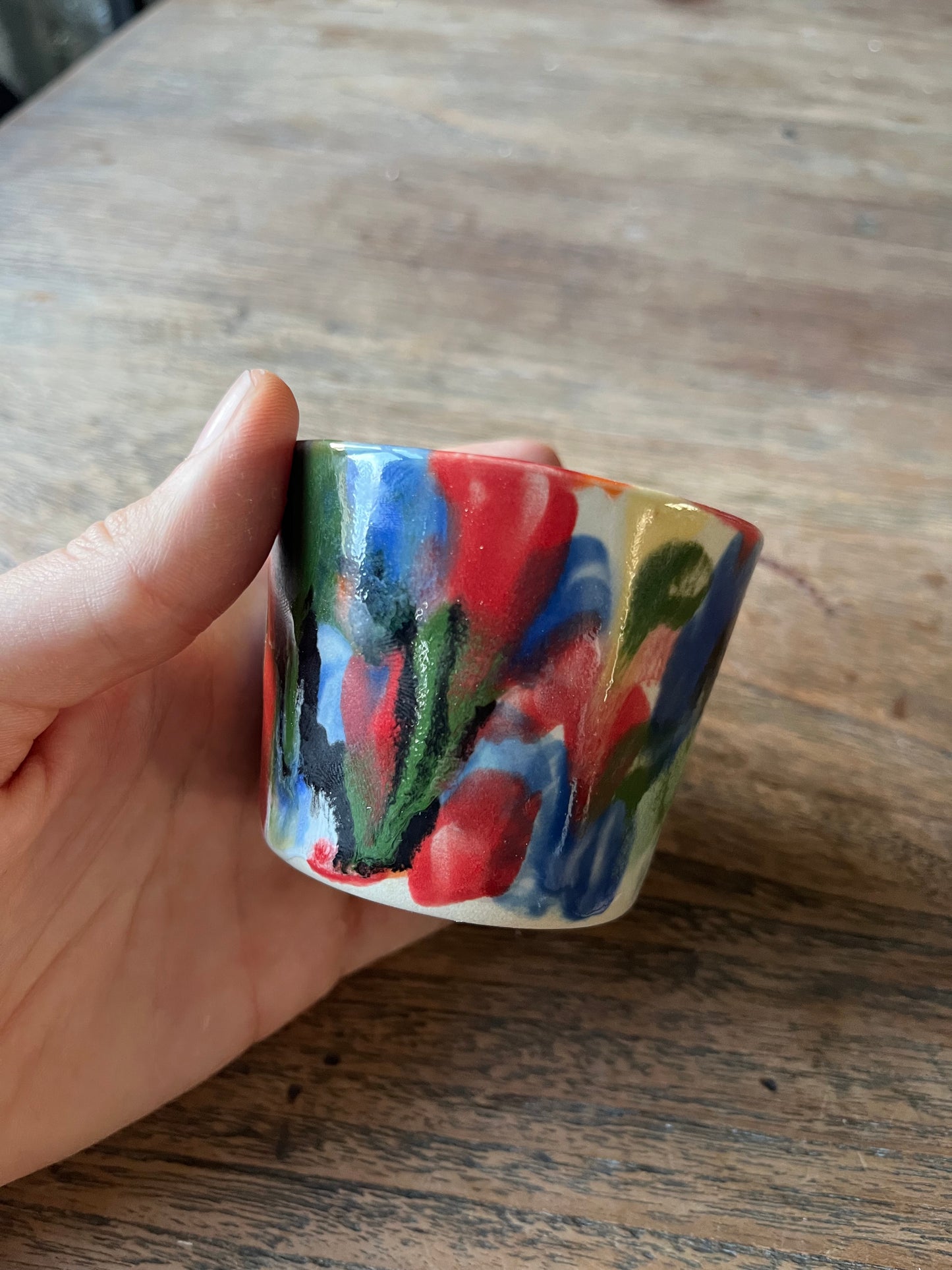 Kleurrijk koffiekopje #2