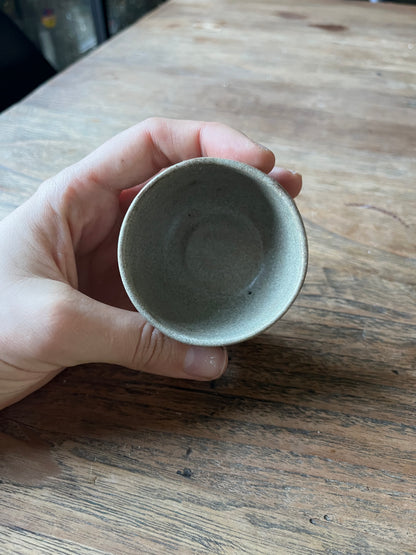 Espressokopje/sausbakje grijs