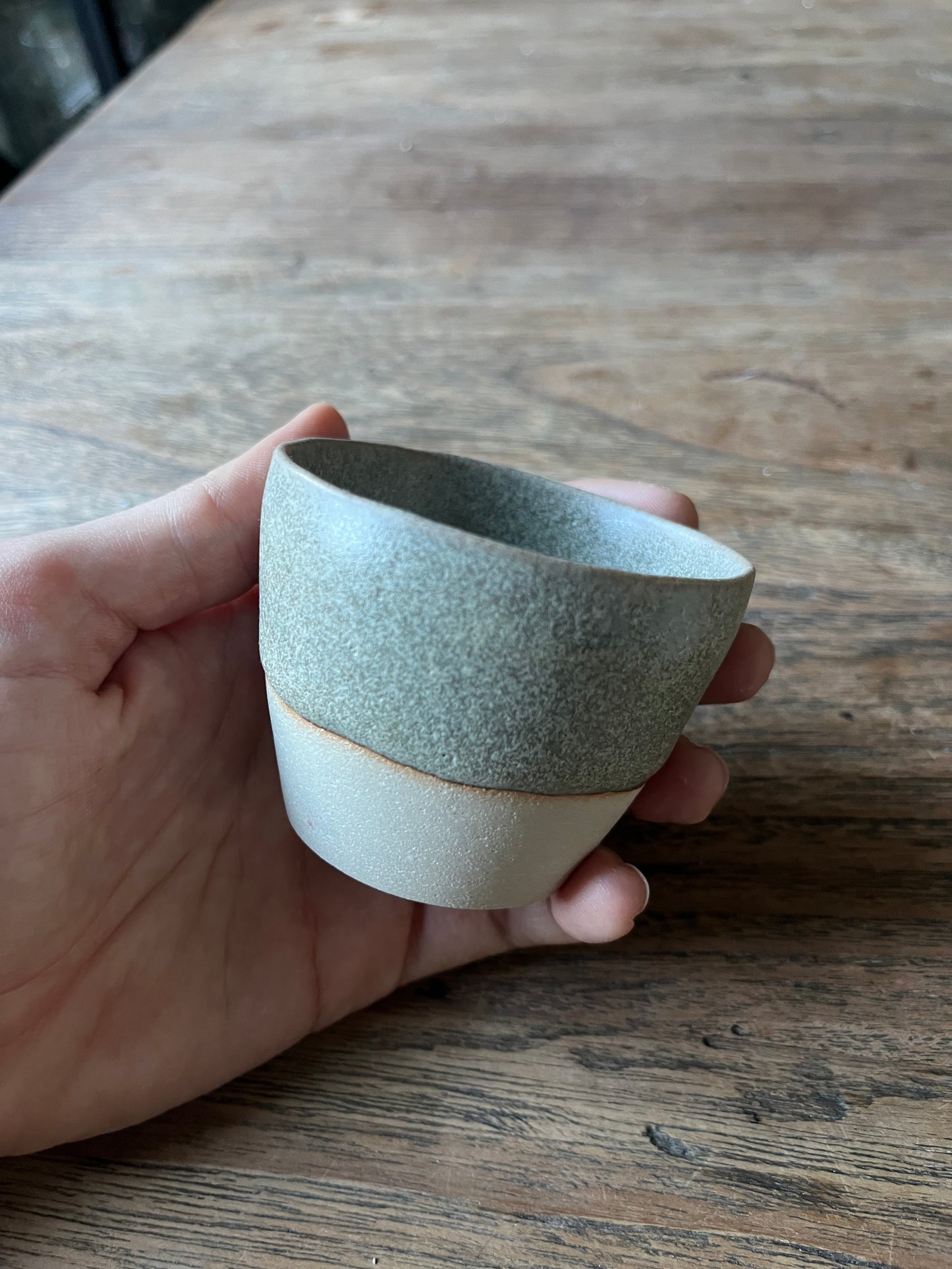 Koffiekopje grijs