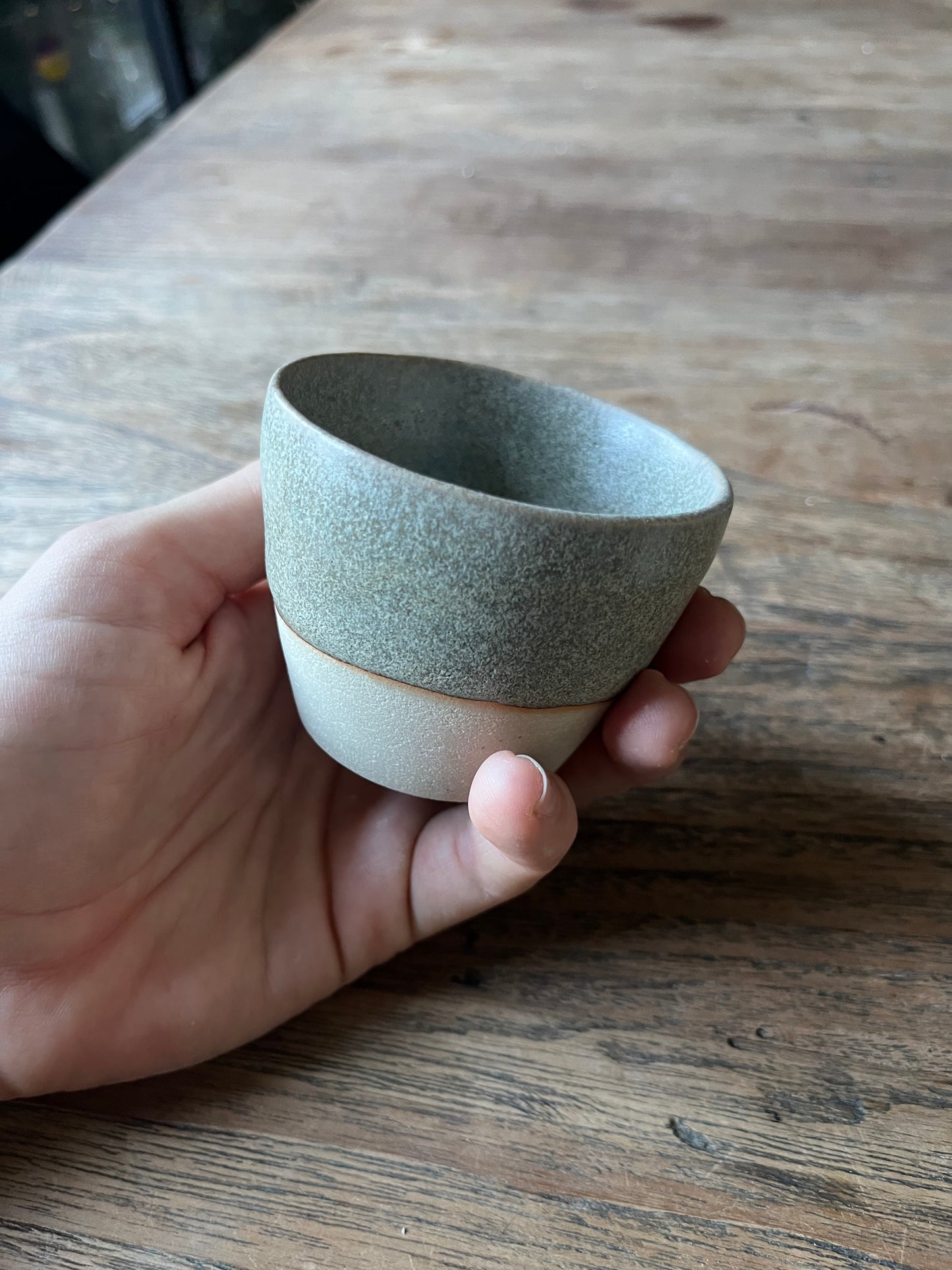 Koffiekopje grijs