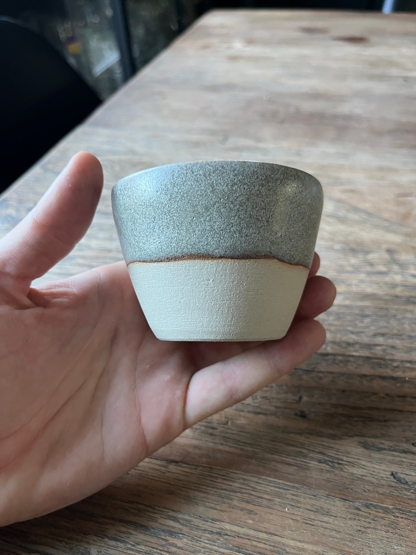 Koffiekopje grijs